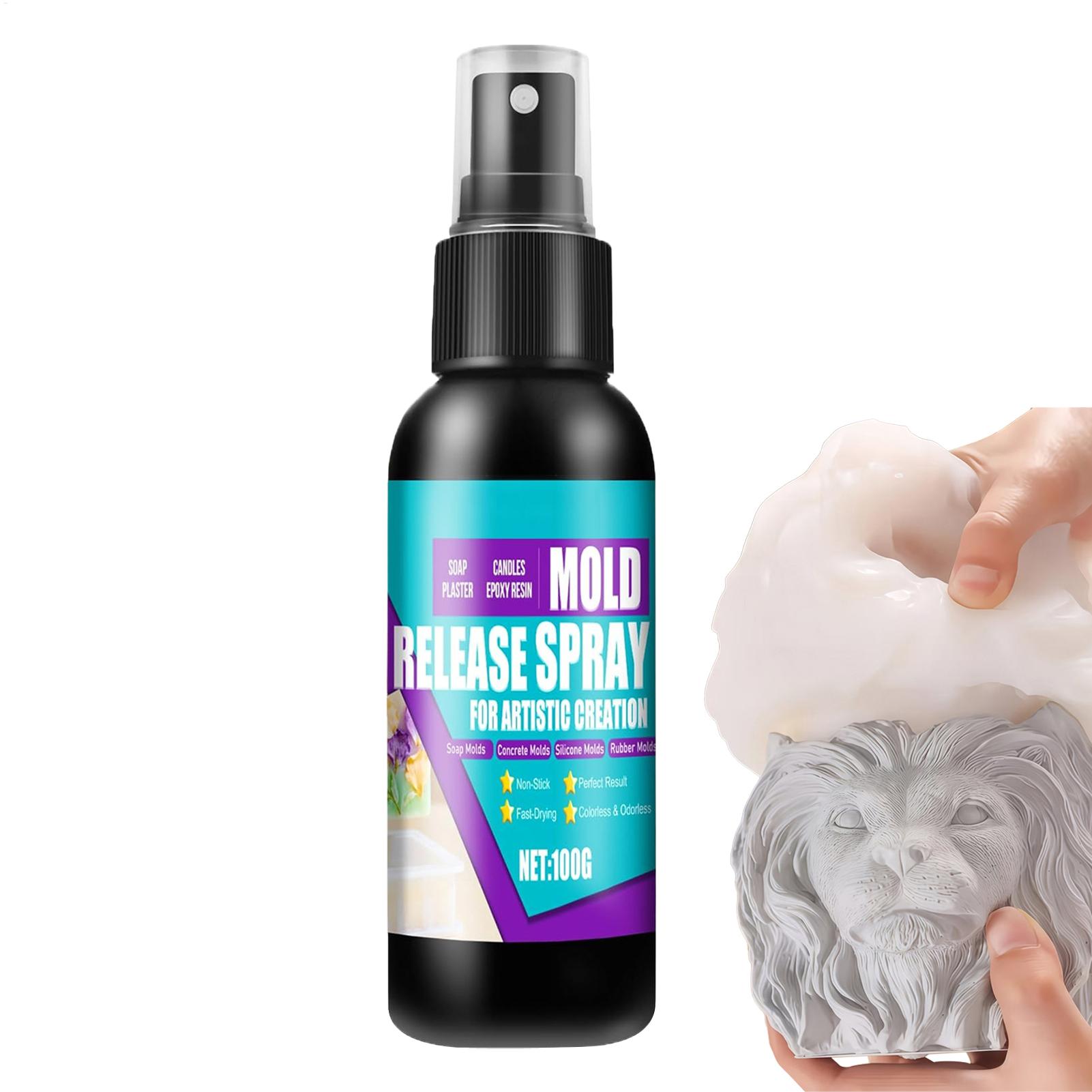 Candle Making Supplies - Spray Desmoldante 100g, Agente Antiaderente para