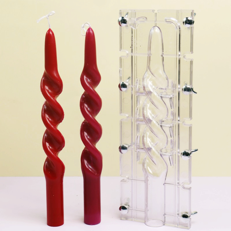Candle Making Supplies Wholesale - Molde de vela acrílica com coluna