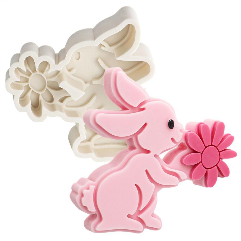 Candle Making Supplies - Coelho molde de silicone forma de