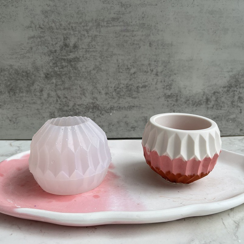 Candle Making Jug - Pequeno redondo plantador de carne molde