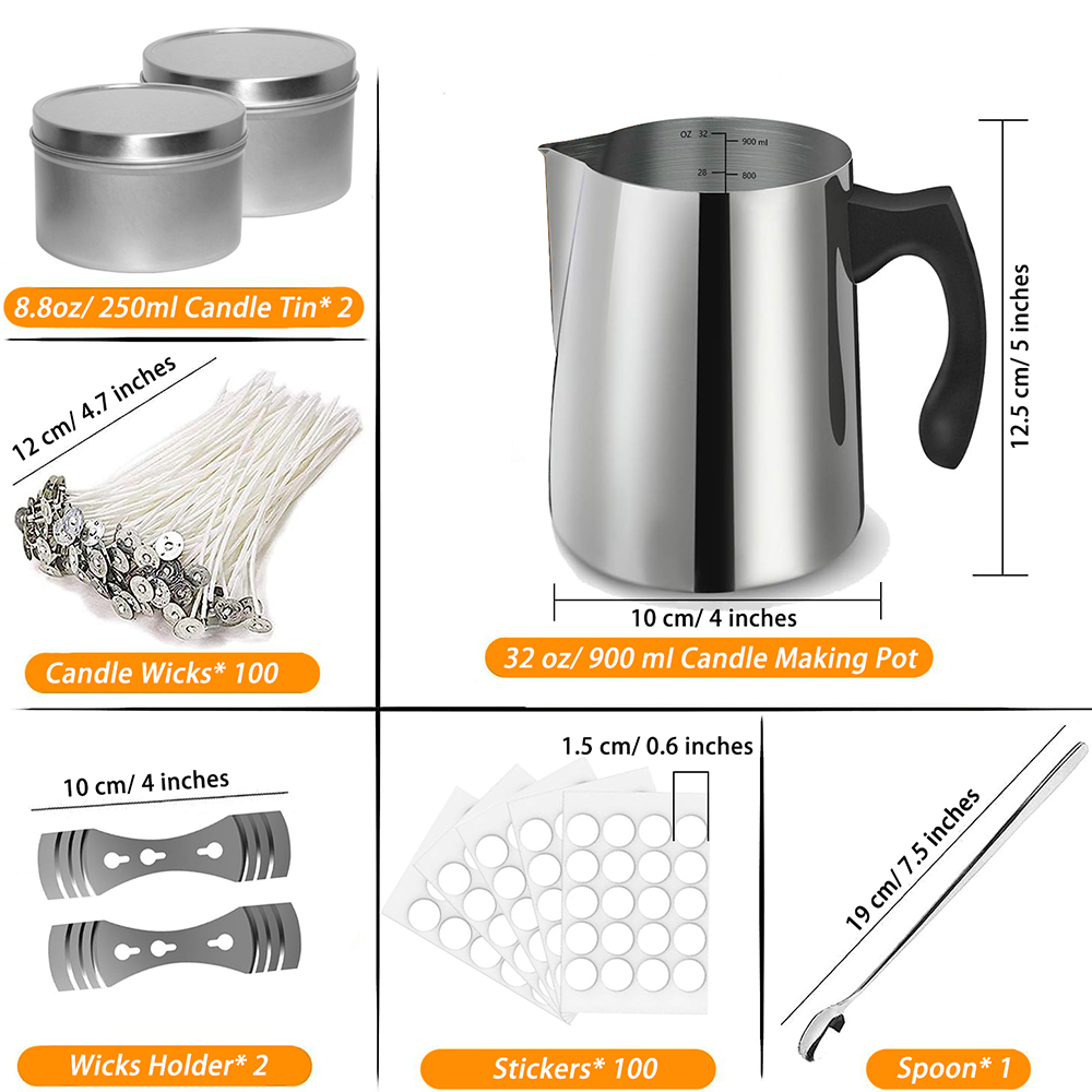 Kit inicial para fazer velas,  - Candle Making Jug avaliação e preço