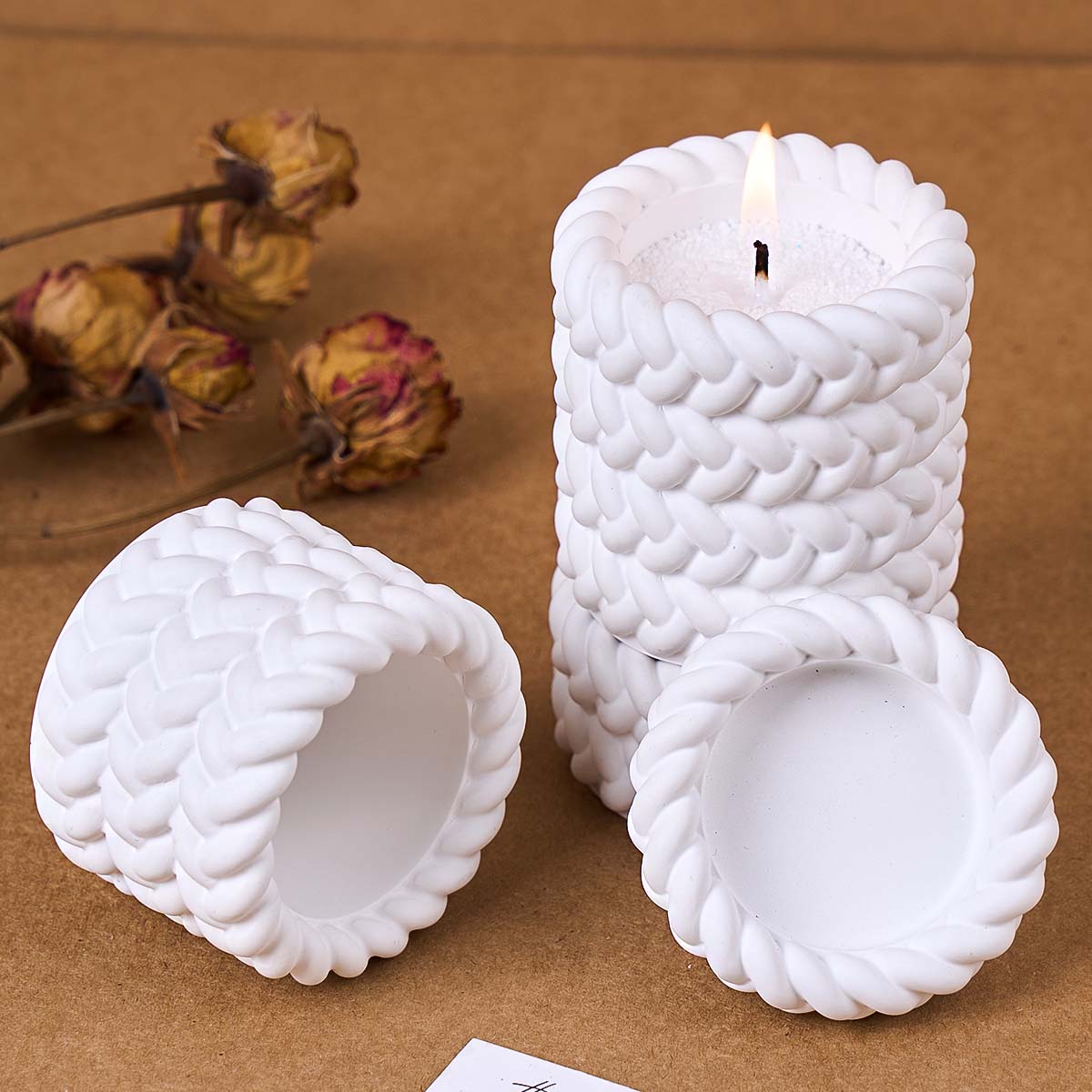 1/2/3/4 pisos corda de cânhamo - Candle Making Jug avaliação e preço