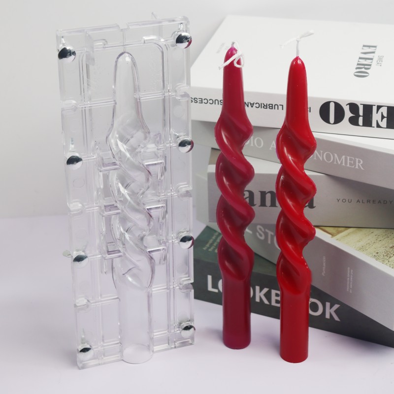 Molde de vela acrílica com col - Candle Making Supplies Wholesale avaliação e preço