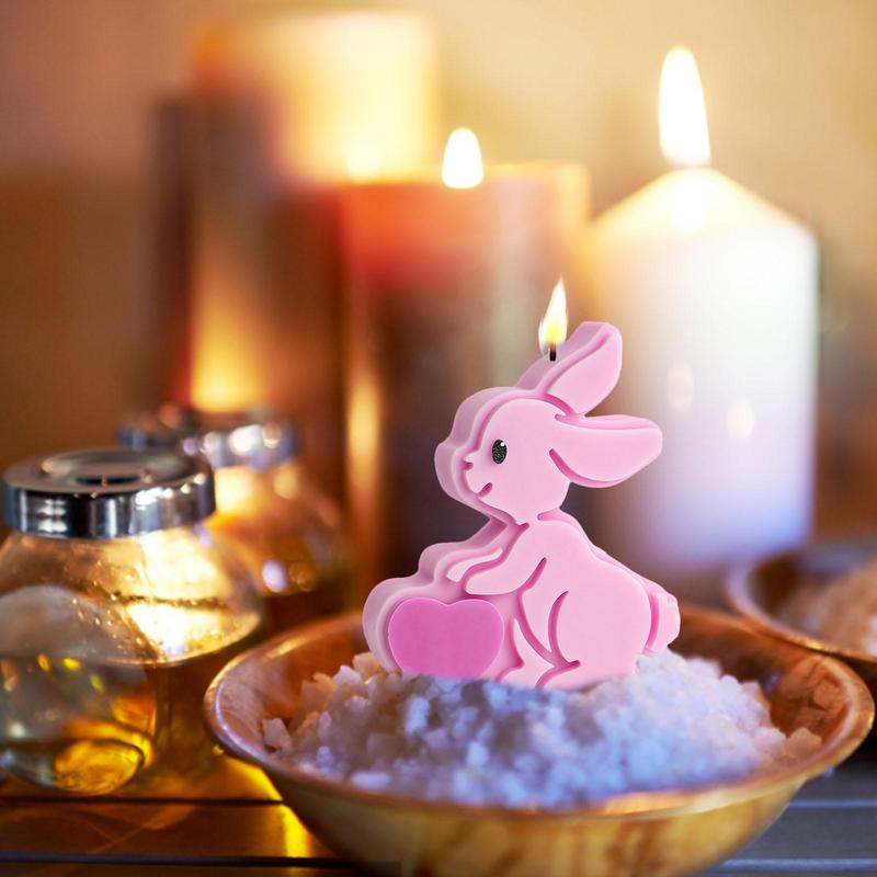 Coelho molde de silicone forma - Candle Making Supplies avaliação e preço