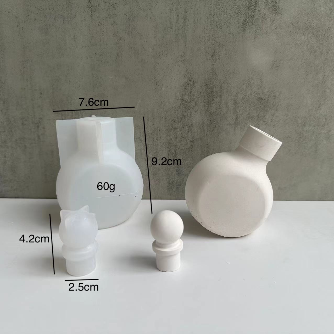 Molde de silicone para garrafa - Candle Making And Perfume avaliação e preço