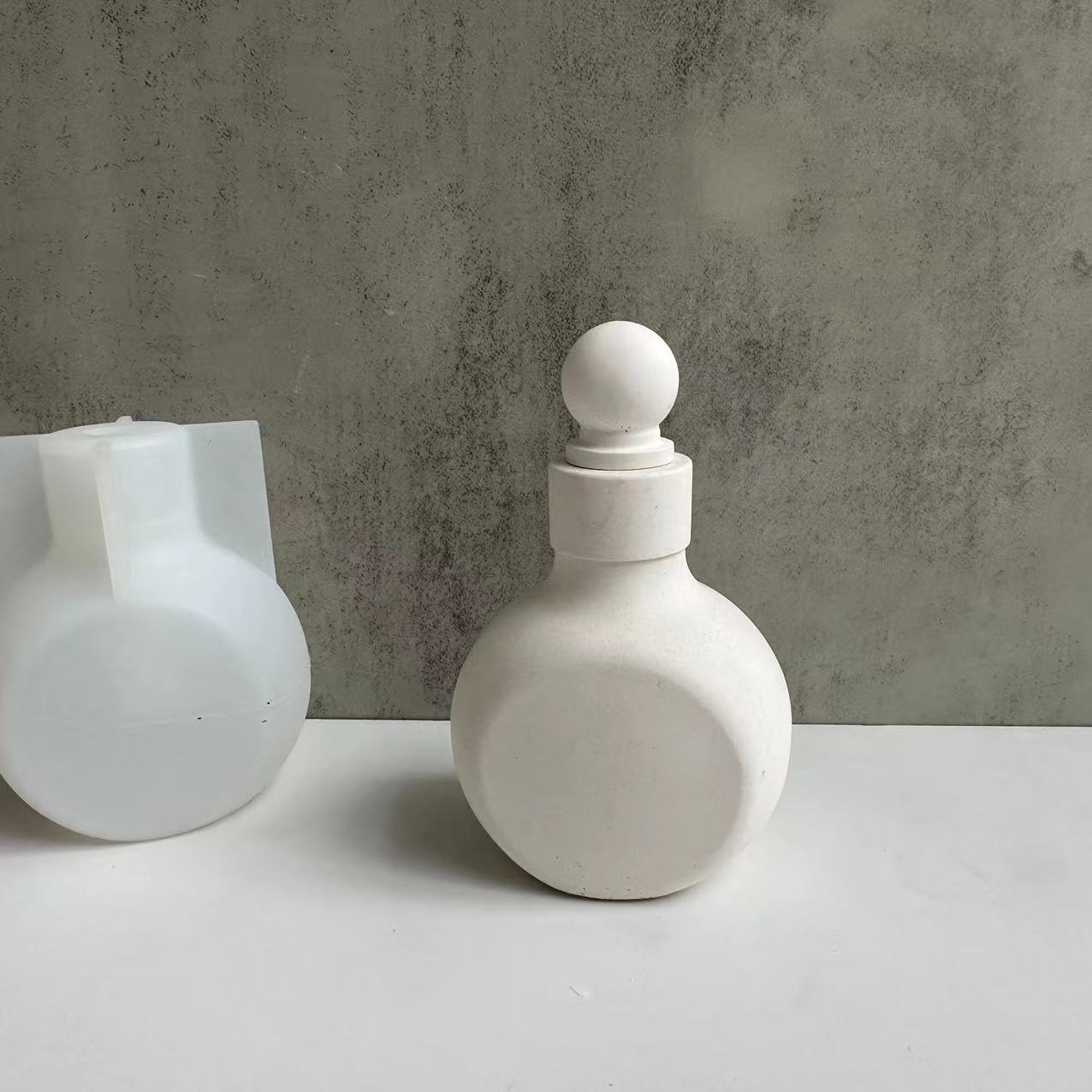 Molde de silicone para garrafa - Candle Making And Perfume avaliação e preço