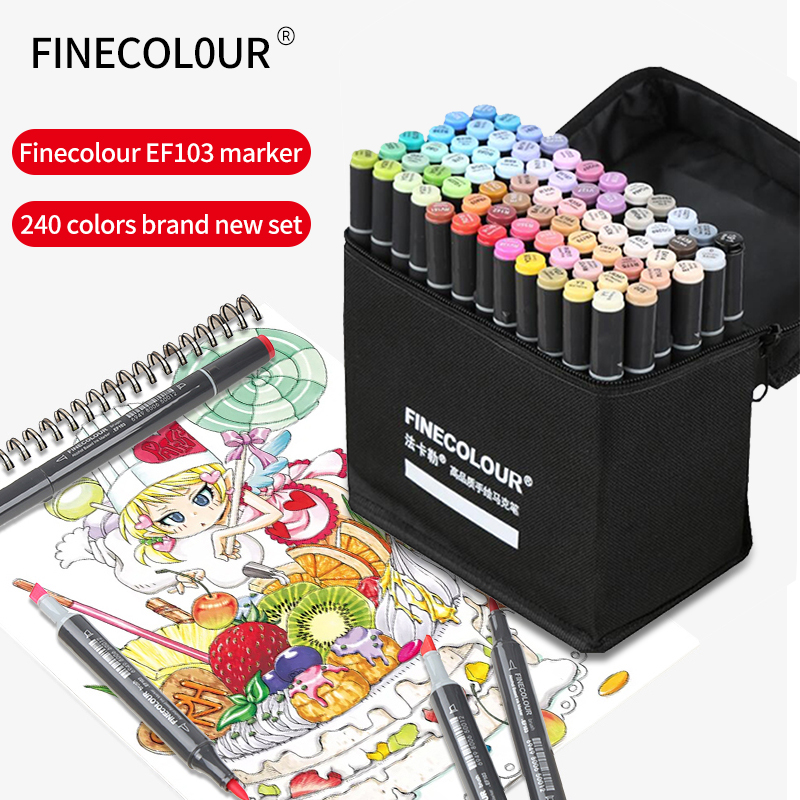 Finecolour ef103 marcadores de - Copic Marker Sketch avaliação e preço