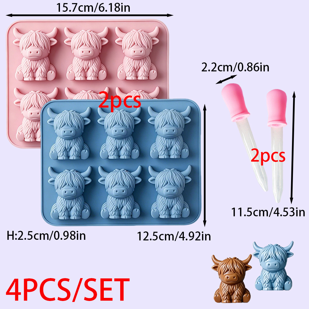 Molde de Silicone com 6 Cavida - Candle Making Supplies Wholesale avaliação e preço