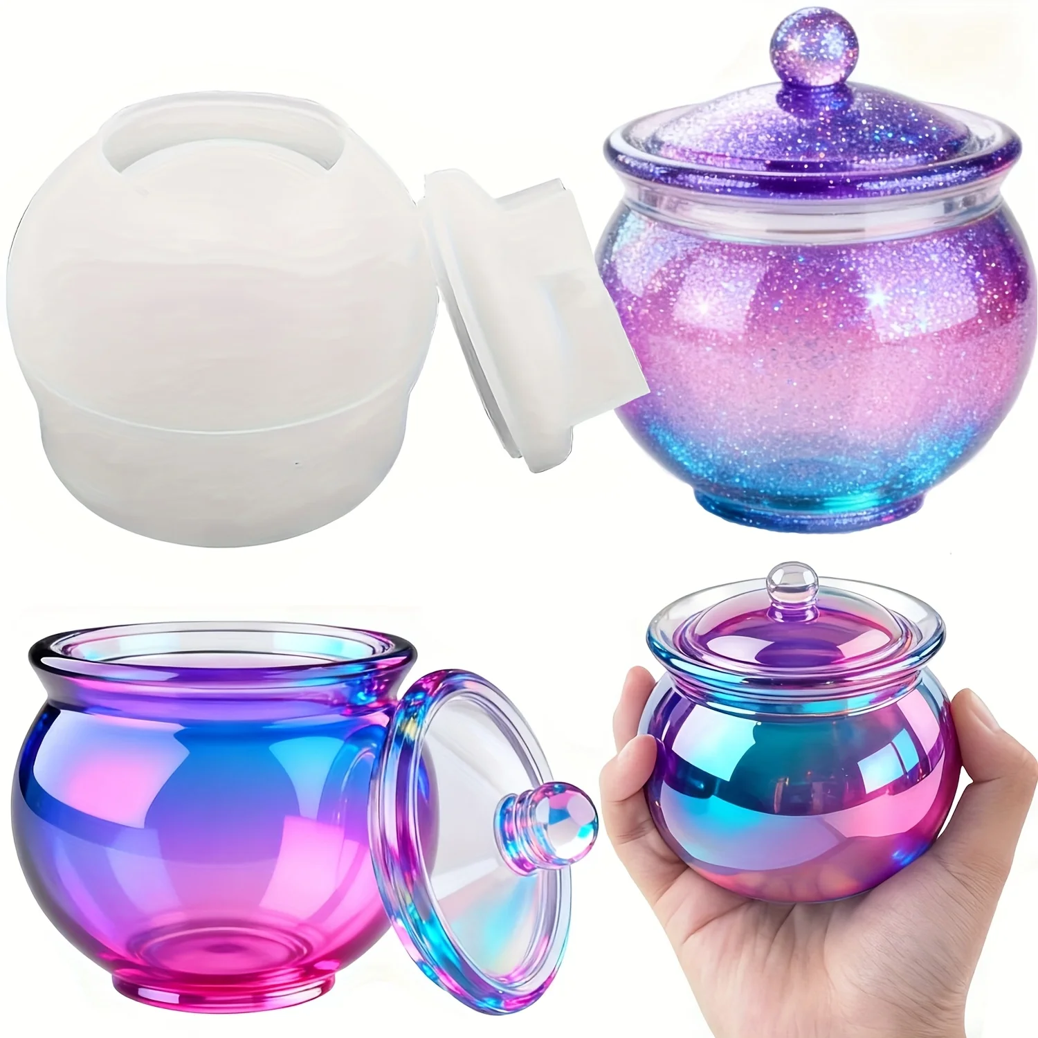 1 conjunto de moldes redondos  - Candle Making Jug avaliação e preço